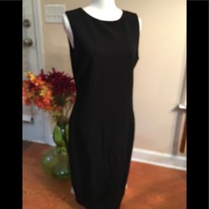 Whitehouse Blackmarket Ponte Black Dress. NWT